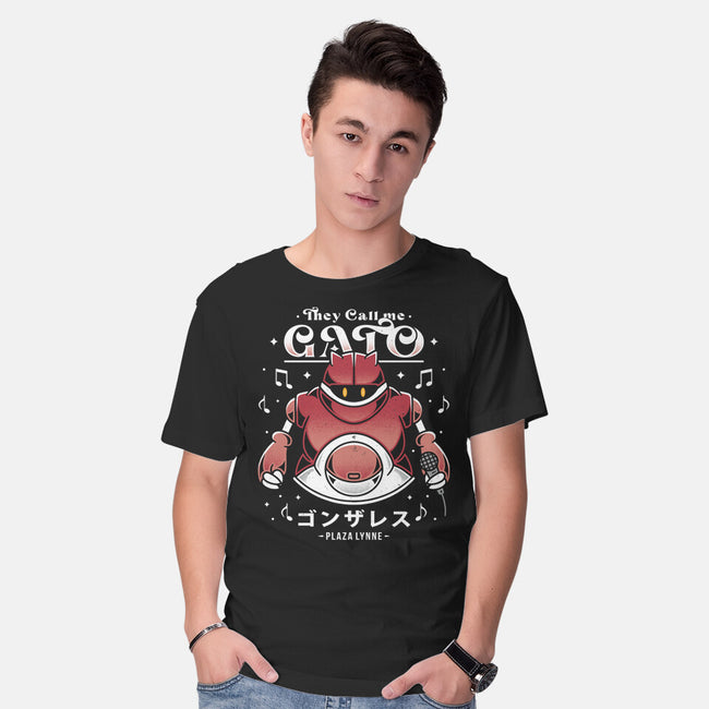 Gato-mens basic tee-Alundrart