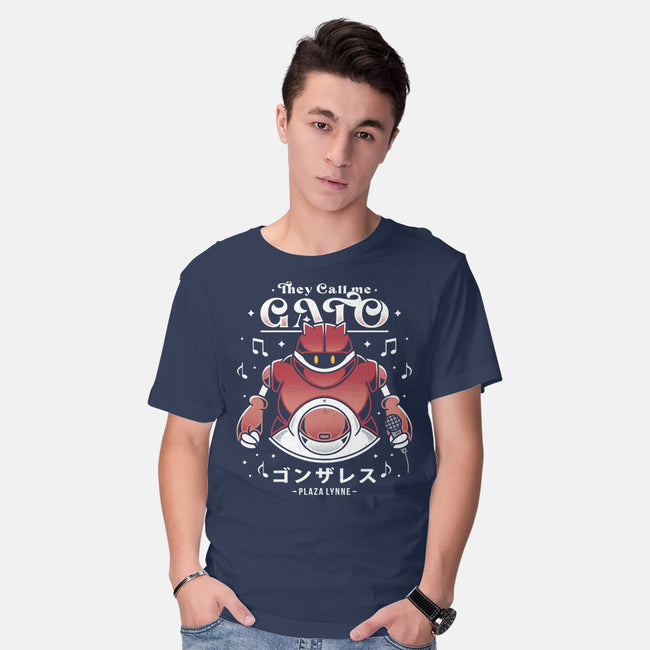 Gato-mens basic tee-Alundrart