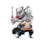 Slayer Inosuke Sumi-E-mens basic tee-DrMonekers