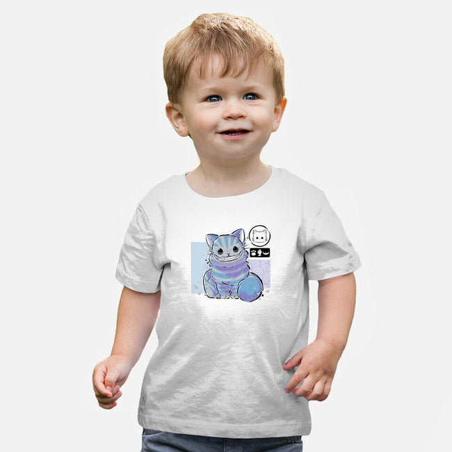 Cute Cheshire-baby basic tee-xMorfina