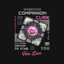 Companion Cube-none stretched canvas-Logozaste