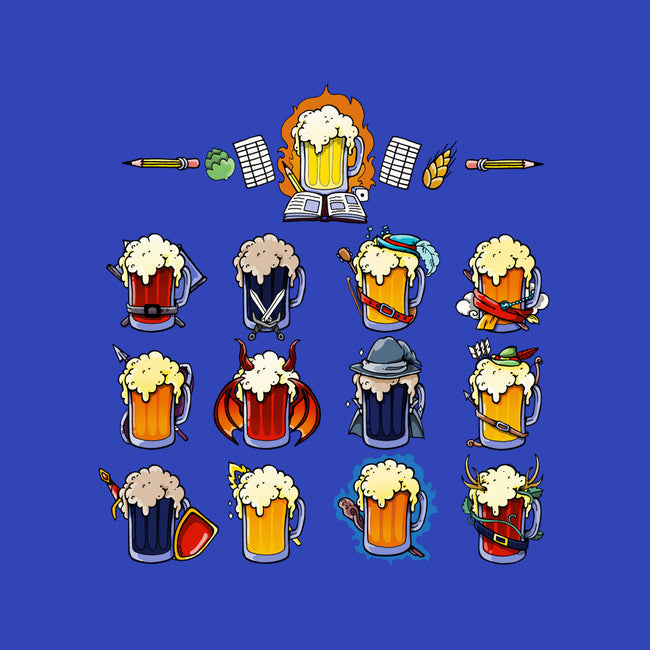 Beer Role Play Game-none stretched canvas-Vallina84