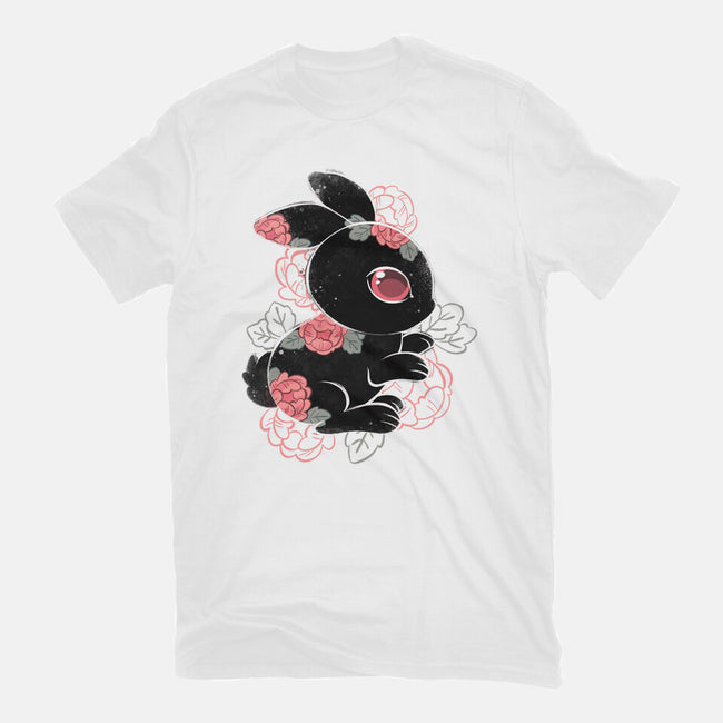 Ink Flower Rabbit-youth basic tee-ricolaa