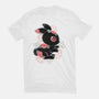 Ink Flower Rabbit-youth basic tee-ricolaa
