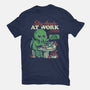 Stay Awake At Work-youth basic tee-eduely