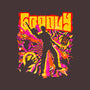 Stay Groovy Stay Evil-none memory foam bath mat-rocketman_art