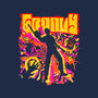 Stay Groovy Stay Evil-unisex basic tee-rocketman_art