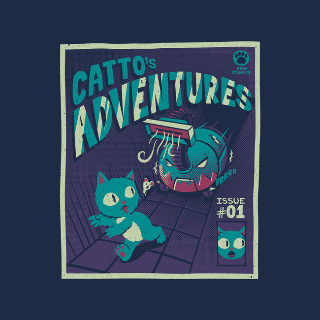 Catto Adventures-mens basic tee-tobefonseca