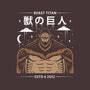 Zeke's Beast Titan-none matte poster-Alundrart