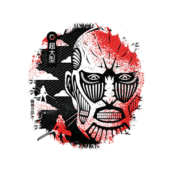 Colossal Face-none memory foam bath mat-Logozaste