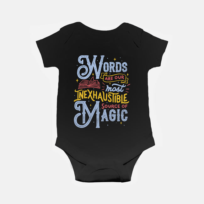 Inexhaustible Source Of Magic-baby basic onesie-tobefonseca