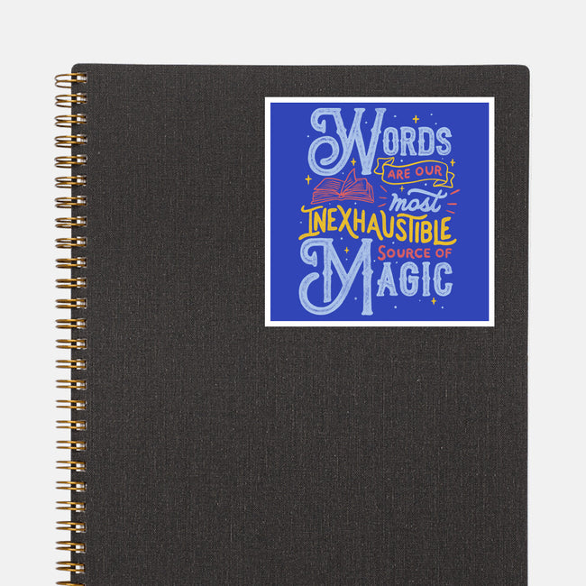 Inexhaustible Source Of Magic-none glossy sticker-tobefonseca