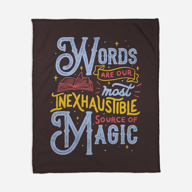 Inexhaustible Source Of Magic-none fleece blanket-tobefonseca