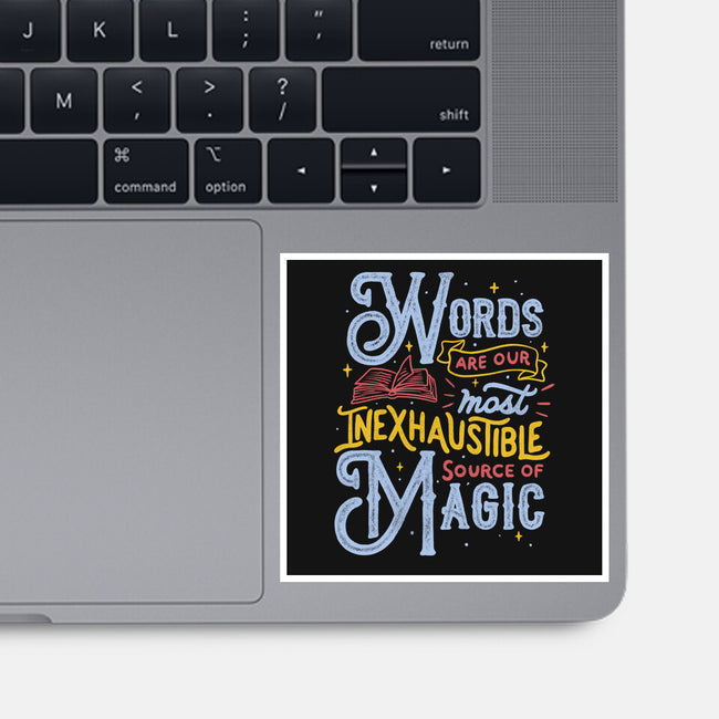 Inexhaustible Source Of Magic-none glossy sticker-tobefonseca