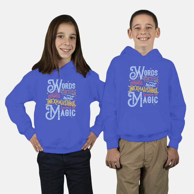 Inexhaustible Source Of Magic-youth pullover sweatshirt-tobefonseca