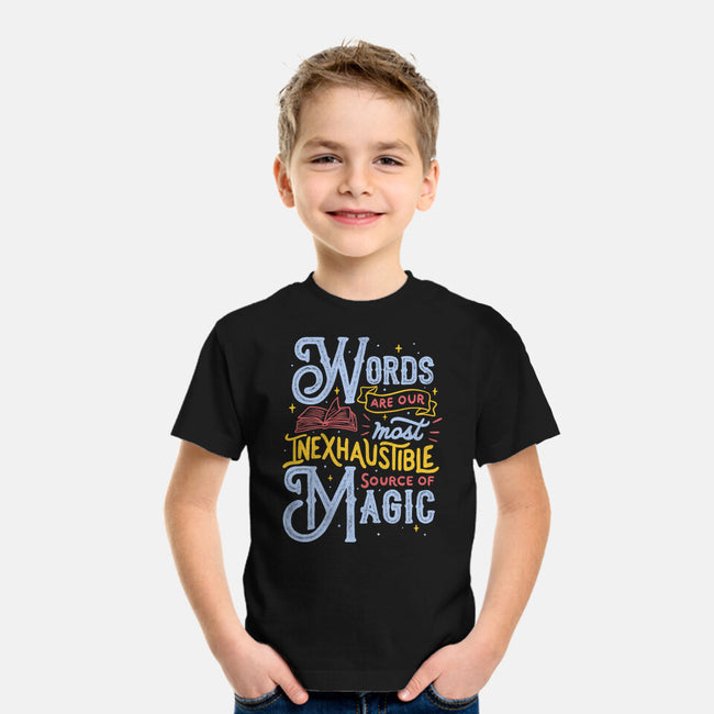 Inexhaustible Source Of Magic-youth basic tee-tobefonseca