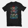 Gojira And The Mushroom Kingdom-youth basic tee-Knegosfield