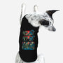 Gojira And The Mushroom Kingdom-dog basic pet tank-Knegosfield