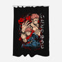 The Power Of Sukuna-none polyester shower curtain-Knegosfield