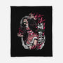 Nezuko Rage-none fleece blanket-Knegosfield