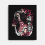 Nezuko Rage-none stretched canvas-Knegosfield