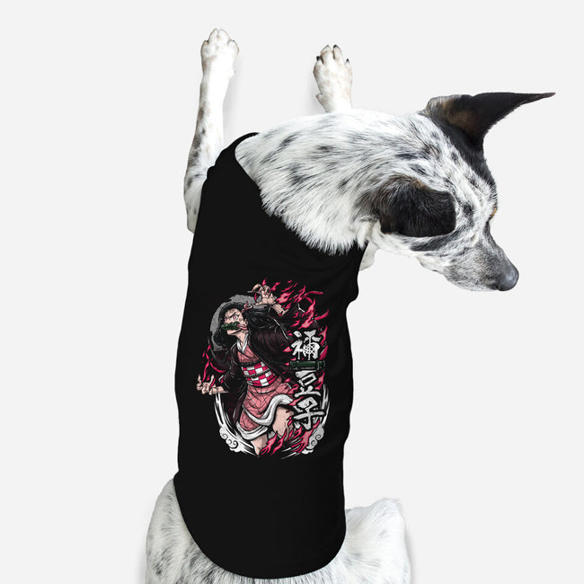 Nezuko Rage-dog basic pet tank-Knegosfield