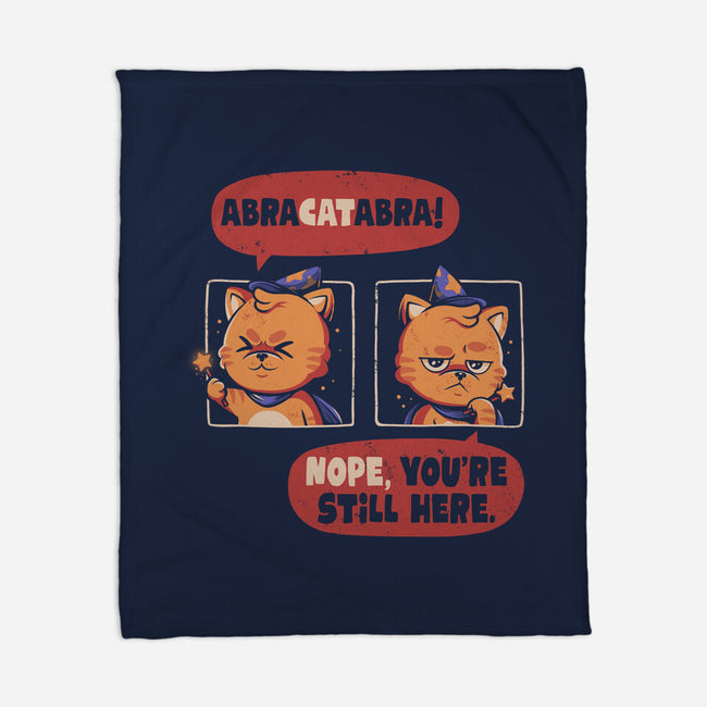 Abracatabra-none fleece blanket-eduely
