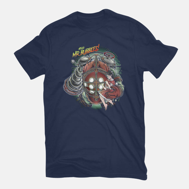 Mr. Bubbles-youth basic tee-Fearcheck