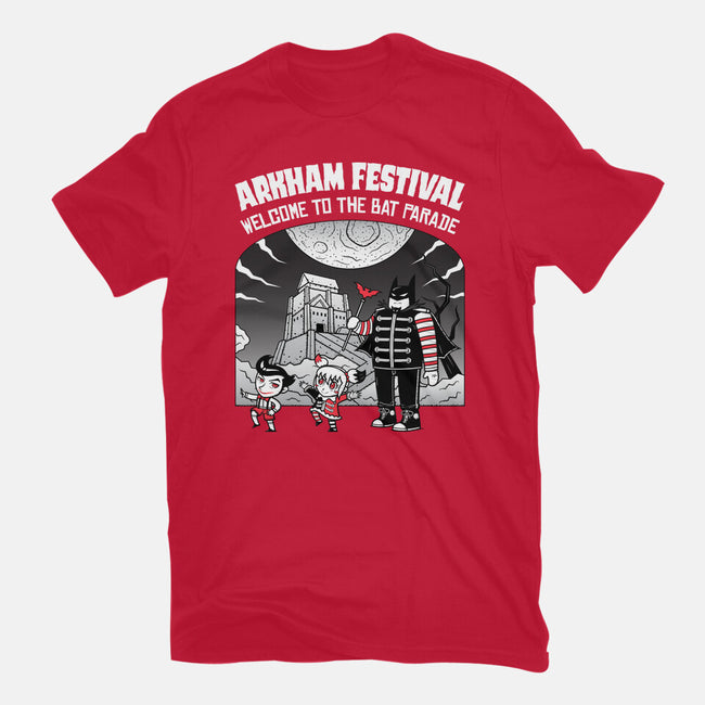 Bat Parade-unisex basic tee-krisren28