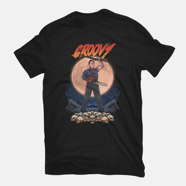 It's Groovy-mens basic tee-Superblitz