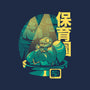 Velociraptor Nursery-mens basic tee-Sketchdemao