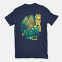 Velociraptor Nursery-mens basic tee-Sketchdemao