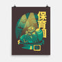 Velociraptor Nursery-none matte poster-Sketchdemao