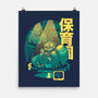 Velociraptor Nursery-none matte poster-Sketchdemao