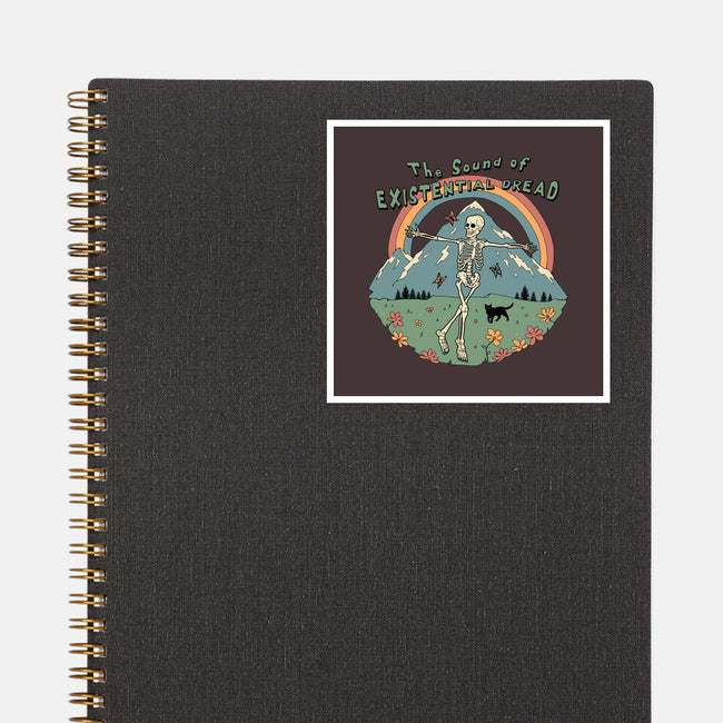 The Sound Of Existential Dread-none glossy sticker-vp021