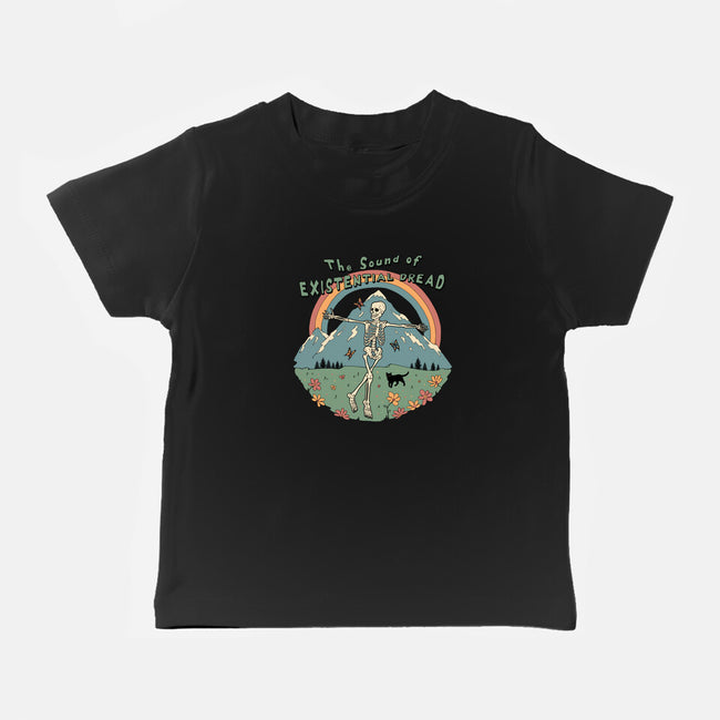 The Sound Of Existential Dread-baby basic tee-vp021