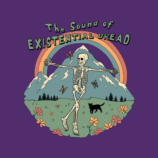 The Sound Of Existential Dread-none fleece blanket-vp021