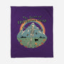 The Sound Of Existential Dread-none fleece blanket-vp021