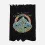 The Sound Of Existential Dread-none polyester shower curtain-vp021