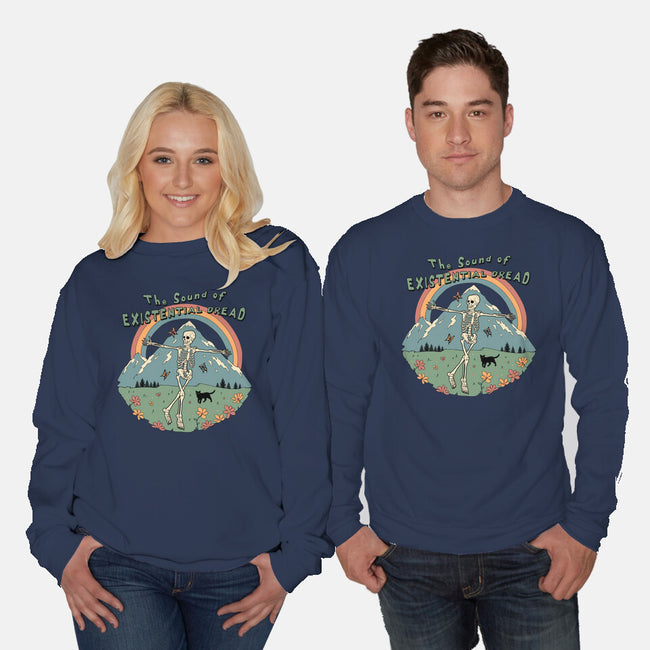 The Sound Of Existential Dread-unisex crew neck sweatshirt-vp021