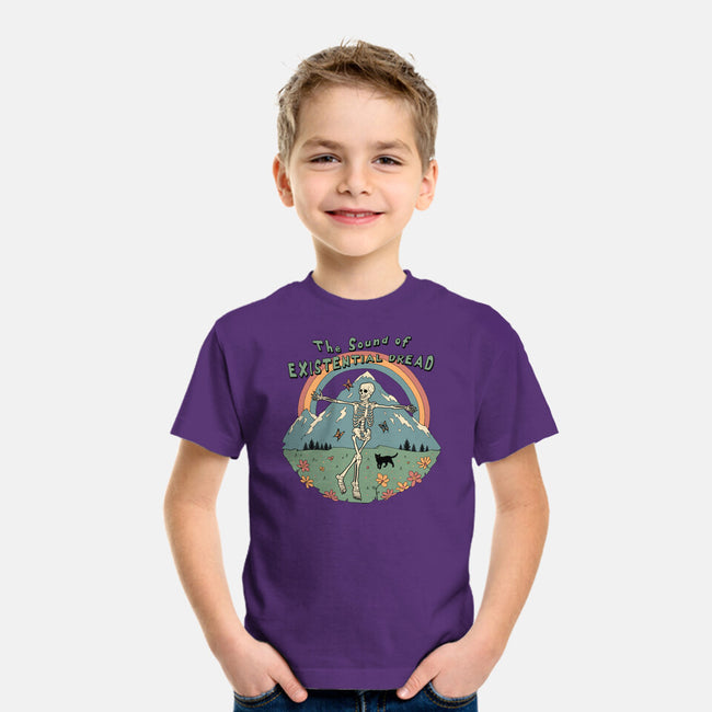 The Sound Of Existential Dread-youth basic tee-vp021