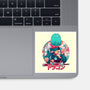 A Summer Dragon-none glossy sticker-Bruno Mota