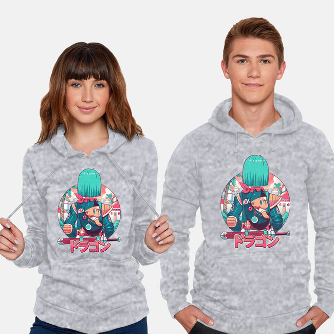 A Summer Dragon-unisex pullover sweatshirt-Bruno Mota