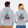 A Summer Dragon-unisex zip-up sweatshirt-Bruno Mota