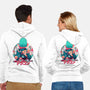 A Summer Dragon-unisex zip-up sweatshirt-Bruno Mota