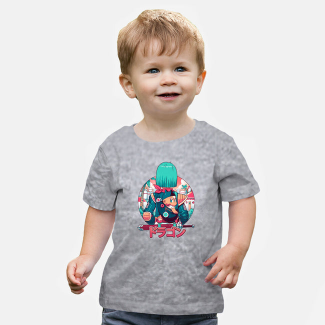 A Summer Dragon-baby basic tee-Bruno Mota