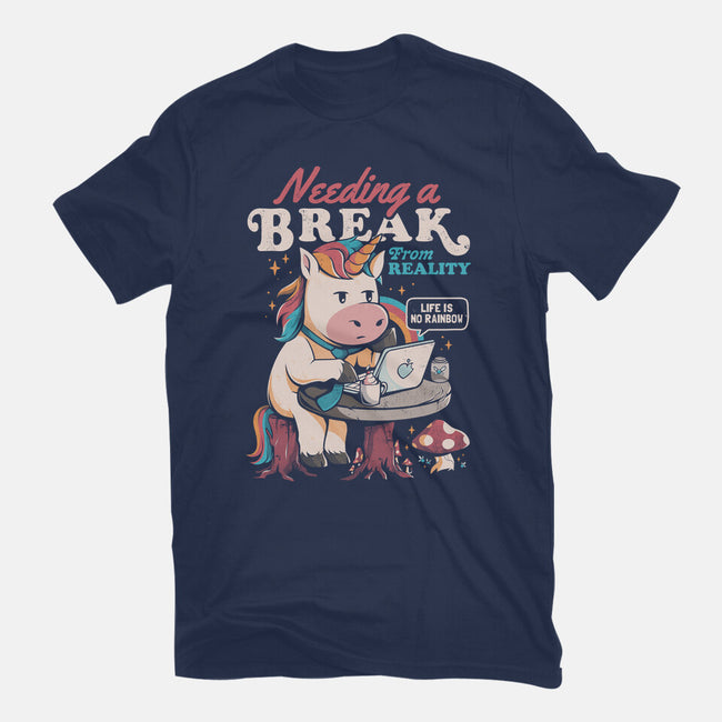 A Break From Reality-mens premium tee-eduely