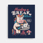 A Break From Reality-none stretched canvas-eduely