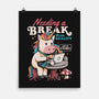A Break From Reality-none matte poster-eduely