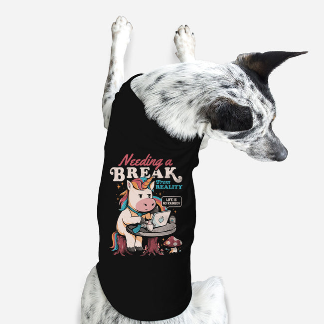 A Break From Reality-dog basic pet tank-eduely